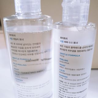 화이트리 비움 데일리 토너, 바하 0.5토너 세트 — 4.5점을 준 리뷰어가 2020년 12월 올린 사용 사진
