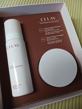 프리마인 바르기만 하면 철벽 스킨케어+24시간 마스크팩 효과. 셀라브 리제너레이팅 시스템 부스터+크림 세트 — 5점을 준 리뷰어가 2023년 5월 올린 사용 사진