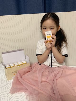메디웰 페디아드링크 미니 바나나맛 — 5점을 준 리뷰어가 2022년 8월 올린 사용 사진
