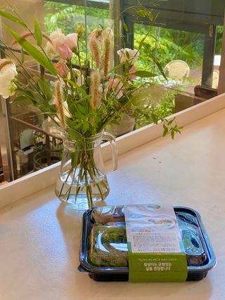 참살이도시락 작심삼일 샐러드도시락 3개 맛보기 새벽배송 또는 택배배송 — 5점을 준 리뷰어가 2021년 8월 올린 사용 사진