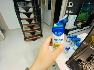 LIVE 매일바이오 썬화이버 드링킹 요거트 — 4점을 준 리뷰어가 2022년 8월 올린 사용 사진