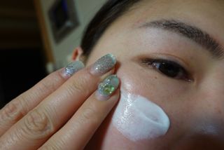 CRE8SKIN(크리에이트스킨) 화사한크림 — 5점을 준 리뷰어가 2022년 3월 올린 사용 사진