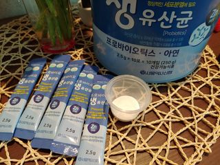 서울약사신협_프로바이오생유산균_2.5G x 100포 — 4.5점을 준 리뷰어가 2021년 4월 올린 사용 사진