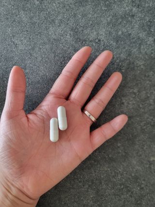 프리마인 성큼다가온 봄, 이너뷰티를 챙겨야 피부도 화사하게, 컨디션도 활기차게. 흡수율을 높인 고효율 비타민. — 5점을 준 리뷰어가 2022년 12월 올린 사용 사진