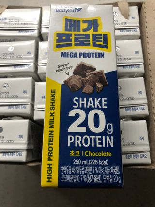 바디랩 프로틴음료 단백질쉐이크 메가프로틴 — 5점을 준 리뷰어가 2022년 4월 올린 사용 사진