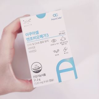 메디포스트 모비타 아쿠아셀 엔초비오메가3 60캡슐 — 5점을 준 리뷰어가 2022년 12월 올린 사용 사진