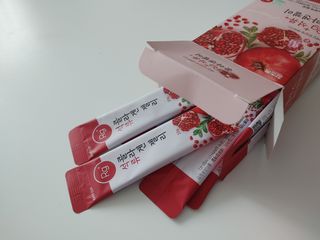 함초록 Rg+ 석류콜라겐젤리 — 5점을 준 리뷰어가 2021년 3월 올린 사용 사진