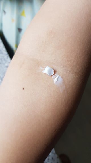 아토스탠다드 베이비크림 — 5점을 준 리뷰어가 2021년 1월 올린 사용 사진