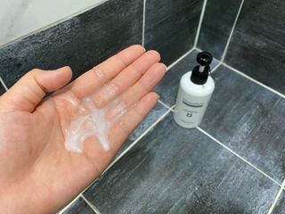 더마힐 헤어 컨디셔닝 샴푸 500ml 3종 중 택1 — 5점을 준 리뷰어가 2021년 4월 올린 사용 사진