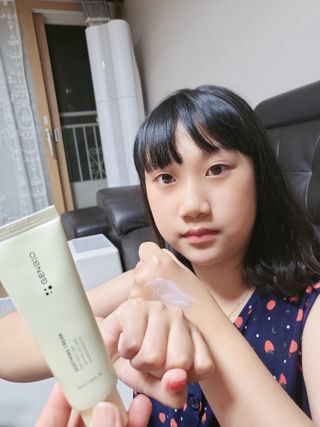 젠바이오 코스메틱스 젠바이오수딩크림]   가려운 피부 & 아토피 원픽 크림 — 5점을 준 리뷰어가 2022년 9월 올린 사용 사진