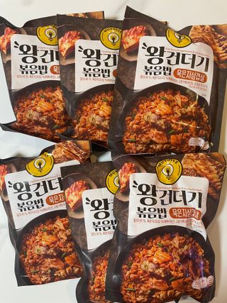 한성기업 무볼레 왕건더기 볶음밥 묵은지삼겹살 — 5점을 준 리뷰어가 2021년 10월 올린 사용 사진