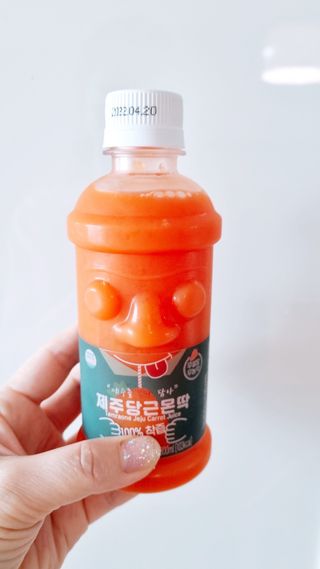 탐라원 제주의 맛, 몬딱주스 4종세트 - 한라봉몬딱주스, 천혜향몬딱주스, 청귤에이드, 당근몬딱주스 — 4점을 준 리뷰어가 2021년 7월 올린 사용 사진