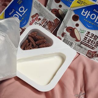 매일바이오 토핑요거트 — 5점을 준 리뷰어가 2021년 5월 올린 사용 사진