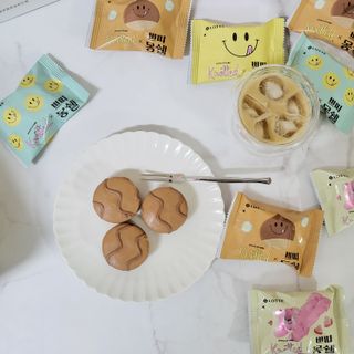 롯데제과 쁘띠몽쉘 마롱몽블랑 — 5점을 준 리뷰어가 2021년 11월 올린 사용 사진
