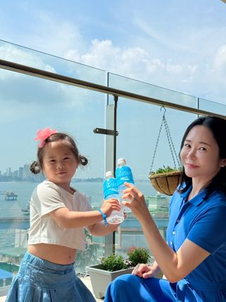 [동아오츠카] 포카리스웨트  500ml PET + 이온워터 500ml PET — 5점을 준 리뷰어가 2025년 6월 올린 사용 사진