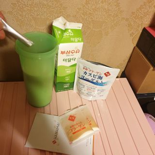 하나마이 [BEST 판매율 1위] 카스피해 유산균 종균_발효기가 필요없이 간편하게 만들어 먹는 요거트 생유산균 — 5점을 준 리뷰어가 2023년 3월 올린 사용 사진