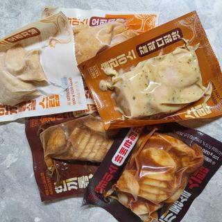 한끼통살 슬라이스 닭가슴살 — 5점을 준 리뷰어가 2023년 2월 올린 사용 사진