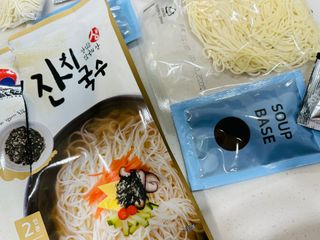 [한면원] 잔치국수 2인분 — 4점을 준 리뷰어가 2023년 3월 올린 사용 사진