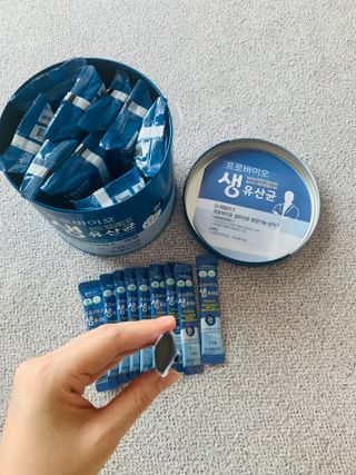서울약사신협_프로바이오생유산균_2.5G x 100포 — 5점을 준 리뷰어가 2021년 5월 올린 사용 사진