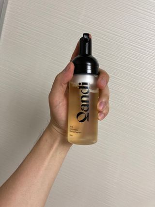 헤어플러스 콴디 아침세안제 폼클렌징 퓨어 어니스티 모닝클렌저 — 5점을 준 리뷰어가 2021년 6월 올린 사용 사진