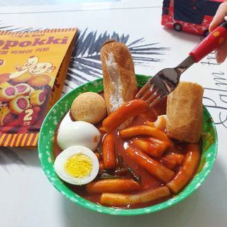 Dog&Ball 독앤볼 독앤볼 떡볶이 키트 — 5점을 준 리뷰어가 2021년 12월 올린 사용 사진
