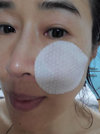 팜스테이 티트리 바이옴 카밍 토너 패드 — 4.5점을 준 리뷰어가 2022년 4월 올린 사용 사진