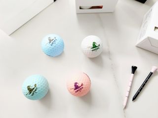더위치골프(thewitchgolf) 프리미엄 골프 공 더위치골프 매트 펄 컬러의 3피스볼 더위치골프 골프볼 선물세트 — 5점을 준 리뷰어가 2023년 9월 올린 사용 사진