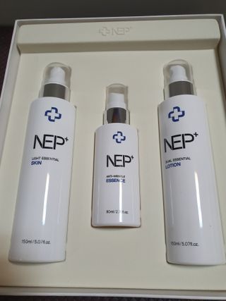 SOONWITH 순위드 NEP+ 스킨케어 3종 세트 — 5점을 준 리뷰어가 2021년 3월 올린 사용 사진