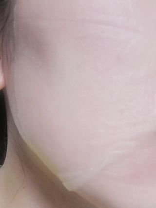 체르엠 그린 케비어 더블워터 마스크팩 5매입  2팩 — 5점을 준 리뷰어가 2021년 11월 올린 사용 사진