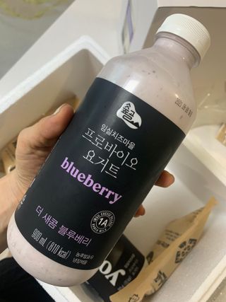 숲골 임실치즈마을 프로바이오 요거트 900ml — 5점을 준 리뷰어가 2021년 8월 올린 사용 사진