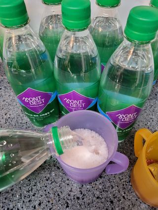 몽베스트 Montbest with Sparkling water Plain 20병 — 5점을 준 리뷰어가 2022년 6월 올린 사용 사진
