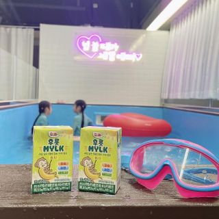 돌 Dole 후룻Mylk 바나나 135ml X32입 X1박스 — 5점을 준 리뷰어가 2022년 10월 올린 사용 사진