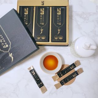 헬스업_천명진프리미엄홍삼스틱_10ml x 30포 — 4점을 준 리뷰어가 2021년 1월 올린 사용 사진
