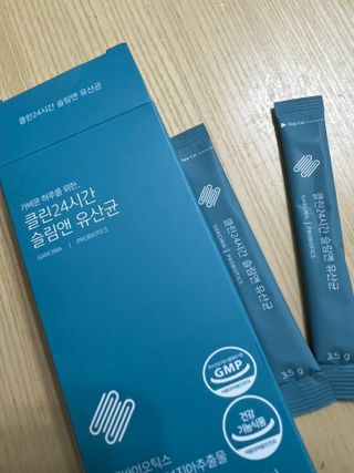 클린24시간 슬림앤유산균 1박스 (3.5g X 15포) — 5점을 준 리뷰어가 2022년 7월 올린 사용 사진