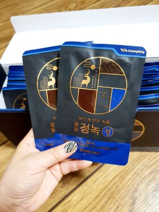 [광동생활건강] 광동정녹청 30포 — 5점을 준 리뷰어가 2021년 11월 올린 사용 사진