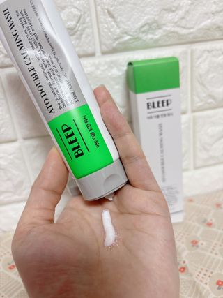 블립 ★올리브영 약산성 폼클렌징 살리실산 요철클렌징 균제거 시카 어성초 클렌징폼 [네이버 구매+인스타 리뷰] — 5점을 준 리뷰어가 2024년 12월 올린 사용 사진