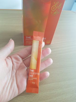 [닥터루템]맛있는 파인애플맛 과채효소 THE파이토엔자임365 1box (30포) — 1점을 준 리뷰어가 2022년 9월 올린 사용 사진