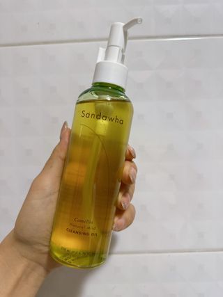 스킨큐어 산다화 순한 클렌징 동백 오일 200ml — 5점을 준 리뷰어가 2023년 12월 올린 사용 사진