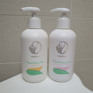 mom e 맘이 내추럴 베이비 케어 샴푸앤바스+로션 — 3점을 준 리뷰어가 2021년 1월 올린 사용 사진