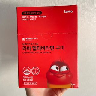 [푸름웰니스] 라바 멀티비타민 구미 36g — 5점을 준 리뷰어가 2022년 4월 올린 사용 사진