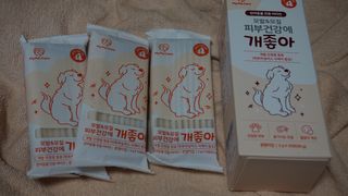 My Pet Care 모발과 모질 피부건강에 개좋아 — 5점을 준 리뷰어가 2021년 1월 올린 사용 사진