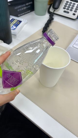 몽베스트 Montbest with Sparkling water Lemon OR Lime 20병(랜덤) — 5점을 준 리뷰어가 2024년 4월 올린 사용 사진