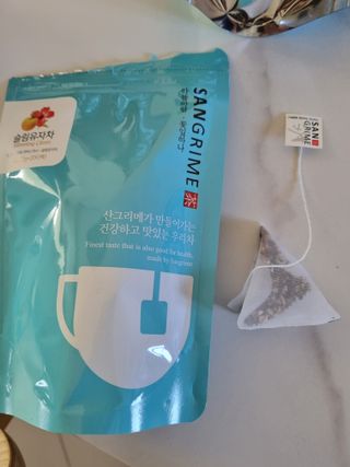 산그리메 아카시아+목련+매화+슬림 유자차 Set — 5점을 준 리뷰어가 2021년 10월 올린 사용 사진