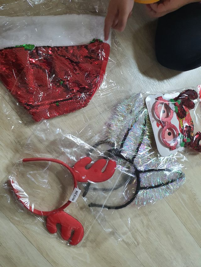 크리스마스 머리띠 Set 리뷰 사진