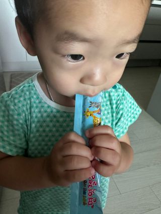 다나음 셀렌에 빠진 아연면역젤리 열대과일맛+사과맛 — 5점을 준 리뷰어가 2023년 6월 올린 사용 사진