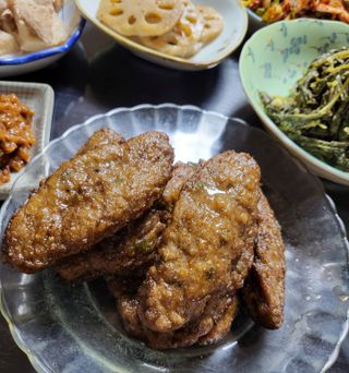 한성기업 명란한 떡갈비 — 4점을 준 리뷰어가 2021년 9월 올린 사용 사진