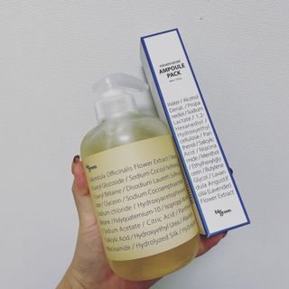 빅그린 카렌듈라(지성두피용)&시카(중건성두피용)탈모샴푸500ml-택1,빅그린 프리미어바이옴탈모앰플팩 60ml — 5점을 준 리뷰어가 2022년 12월 올린 사용 사진