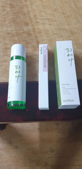 에클리스 피어나 스킨토너 — 4.5점을 준 리뷰어가 2022년 2월 올린 사용 사진