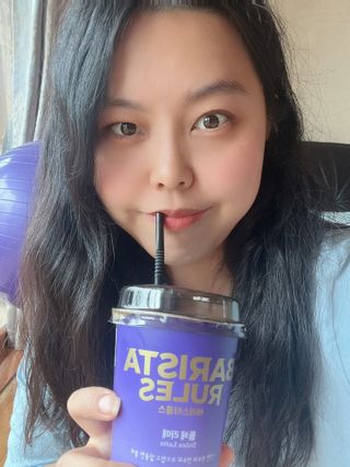 바리스타룰스 돌체 라떼 — 5점을 준 리뷰어가 2023년 4월 올린 사용 사진
