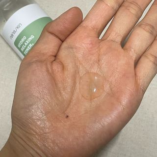 나나스킨 하이드로릴렉싱토너 — 4.5점을 준 리뷰어가 2021년 5월 올린 사용 사진